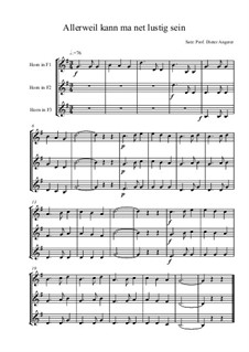 Zehn alpenländische Horntrios: Zehn alpenländische Horntrios by folklore