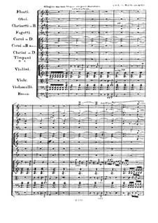 Complete Symphony: Full score by Ludwig van Beethoven