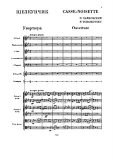 Complete Ballet: Full score by Pyotr Tchaikovsky