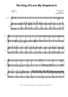 The King of Love My Shepherd Is: Duet for Bb-Trumpet and French Horn by folklore