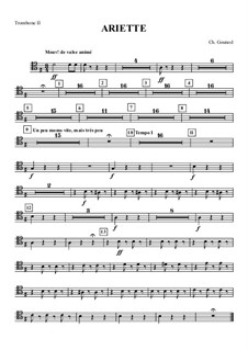 Juliet's Waltz: Trombone II part by Charles Gounod