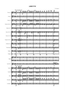 Juliet's Waltz: Full score by Charles Gounod