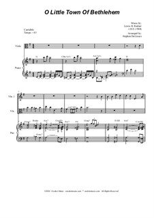 Chamber version: For string quartet and piano by Lewis Henry Redner