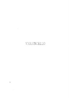 Four Short Pieces, Op.115: Solo part by August Nölck