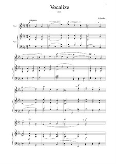 L' Arte del Cantare. Parte I: Vocalize No.15 (Es-dur) by Gaetano Seidler