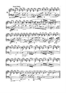 No.6 in B Minor: For piano by Frédéric Chopin