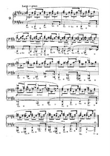 No.9 in E Major: For piano by Frédéric Chopin