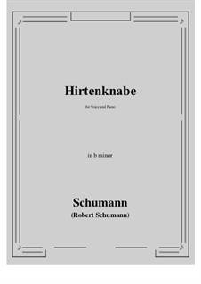 Hirtenknabe: B minor by Robert Schumann
