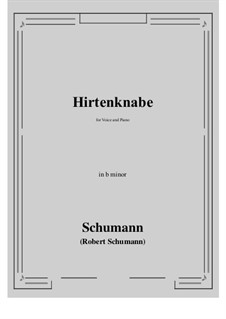 Hirtenknabe: B minor by Robert Schumann