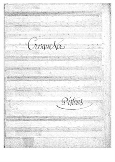 Croquefer: Cornets part by Jacques Offenbach