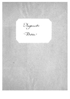 Dragonette: Cellos and double bass part by Jacques Offenbach