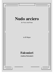 Nudo arciero: B Major by Andrea Falconieri