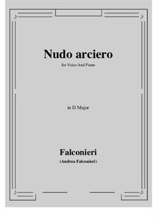Nudo arciero: D Major by Andrea Falconieri