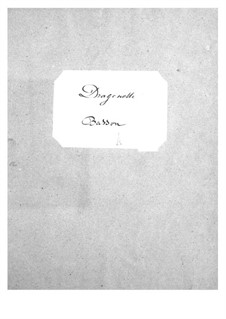 Dragonette: Bassoon part by Jacques Offenbach