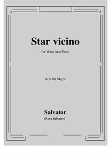 Star vicino: A flat Major by Salvator Rosa