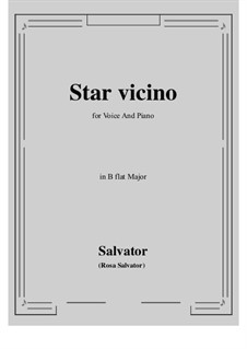 Star vicino: B flat Major by Salvator Rosa