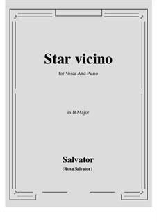 Star vicino: B Major by Salvator Rosa