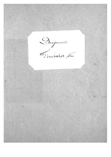 Dragonette: Percussion part by Jacques Offenbach