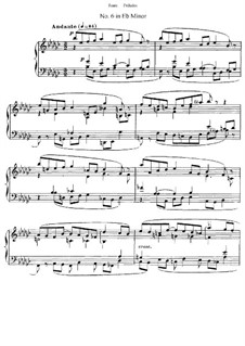 Nine Preludes, Op.103: Prelude No.6 by Gabriel Fauré