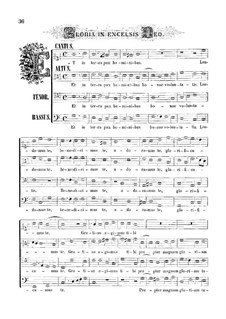 Iste confessor: Gloria by Giovanni da Palestrina