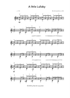 A little Lullaby: A little Lullaby by Berndt Leopolder