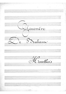 Geneviève de Brabant: Oboe part by Jacques Offenbach
