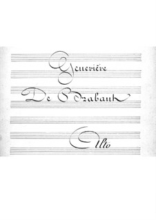 Geneviève de Brabant: Violas part by Jacques Offenbach