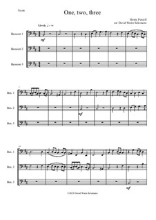 Eight Classical and Traditional Canons: For 3 bassoons by Franz Schubert, Henry Purcell, Giovanni Battista Martini, folklore