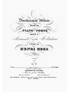 Divertissement Militaire, Op.86: Divertissement Militaire by Henri Herz