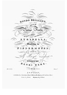 Rondo Brilliant, Op.99: For piano by Henri Herz