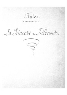 La princesse de Trébizonde: Flutes part by Jacques Offenbach