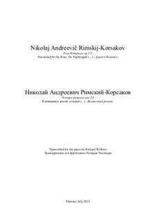 The Nightingale, enslaved by the Rose - Eastern Romance: The Nightingale, enslaved by the Rose - Eastern Romance by Nikolai Rimsky-Korsakov