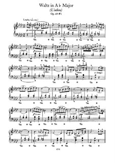 Waltzes, Op. posth.69: Complete set by Frédéric Chopin