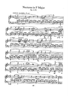 Nocturnes, Op.15: Complete set by Frédéric Chopin