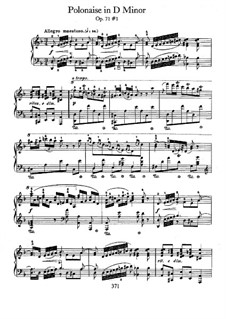 Polonaises, Op. posth.71: Complete set by Frédéric Chopin