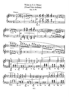 Waltzes, Op.34: Complete set by Frédéric Chopin