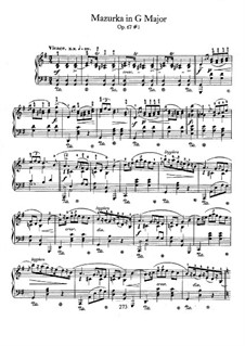 Mazurkas, Op. posth.67: Complete set by Frédéric Chopin