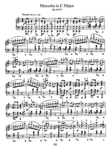 Mazurkas, Op. posth.68: Complete set by Frédéric Chopin