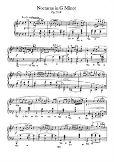 Nocturnes, Op.37: Complete set by Frédéric Chopin