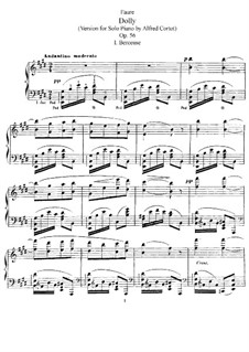 Dolly Suite, Op.56: For piano by Gabriel Fauré