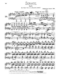 Sonata for Piano No.24, Op.78: For a single performer by Ludwig van Beethoven