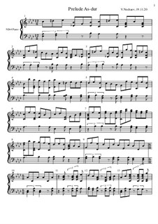 Прелюдия 1, Op.56: Прелюдия 1 by Viktor Nechaev