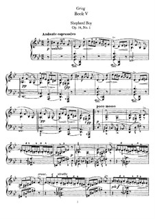 Lyric Pieces, Op.54: Complete set by Edvard Grieg