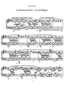 Nocturne No.1: For piano by Franz Liszt