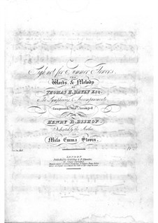 Sigh Not for Summer Flowers: Sigh Not for Summer Flowers by Thomas Haynes Bayly