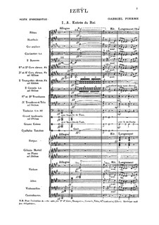Izeÿl: Suite for orchestra by Gabriel Pierné