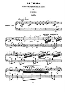 La Tapada, Op.171: For piano by Henri Herz