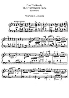 Complete Movements: Version for piano by Pyotr Tchaikovsky