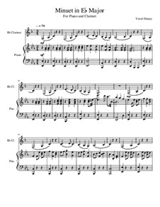 Minuet in Eb Major: Minuet in Eb Major by Yuval Dinary