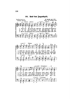 Aus der Jugendzeit, Op.22: Singpartitur by Robert Radecke